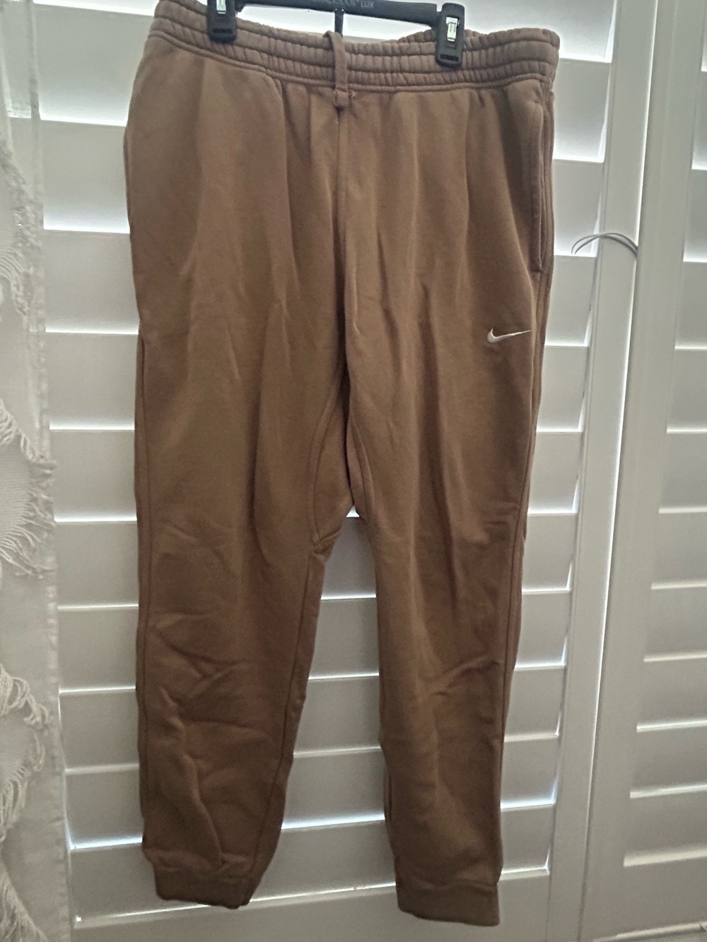 Nike Men's Brown Jogger Sweatpants